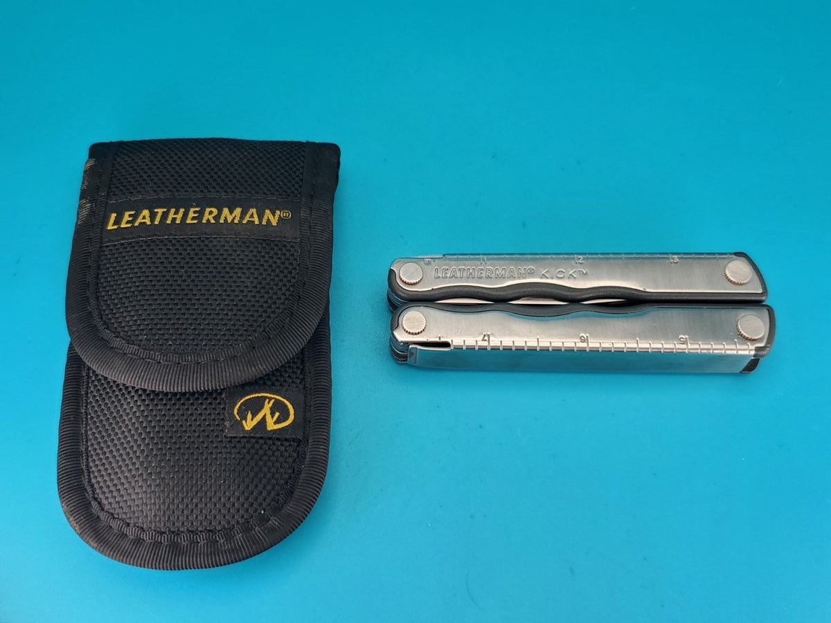 Leatherman Kick Multi-Tool, Knife, Pliers, Retired, Collectible!