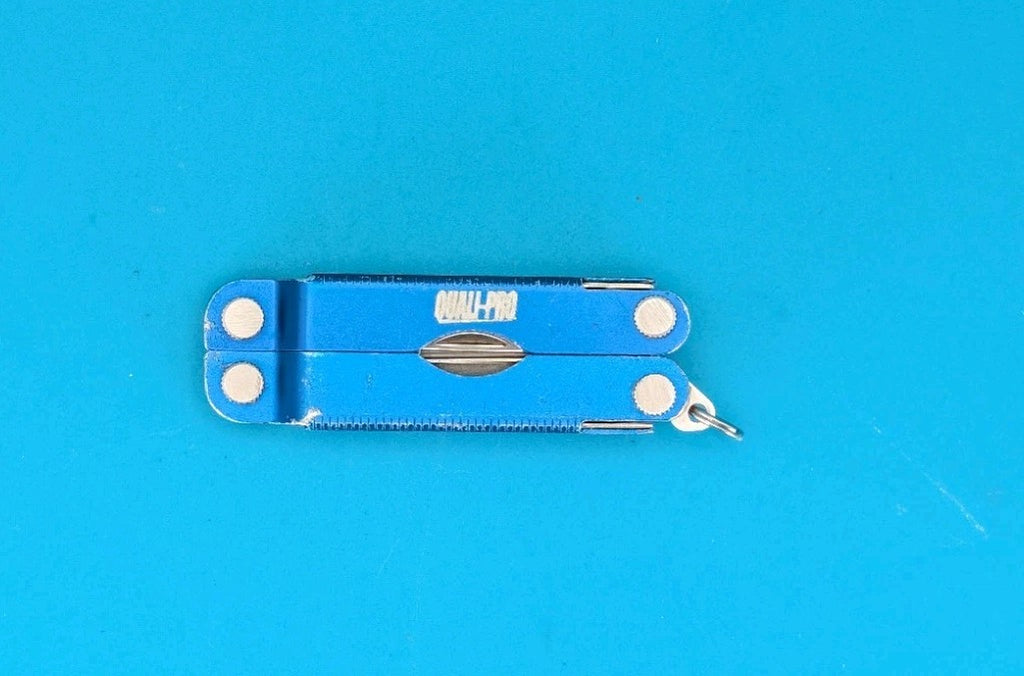 Leatherman Micra Multi-Tool, Knife, Scissors, Key Ring, Blue! *QUALI-PRO*