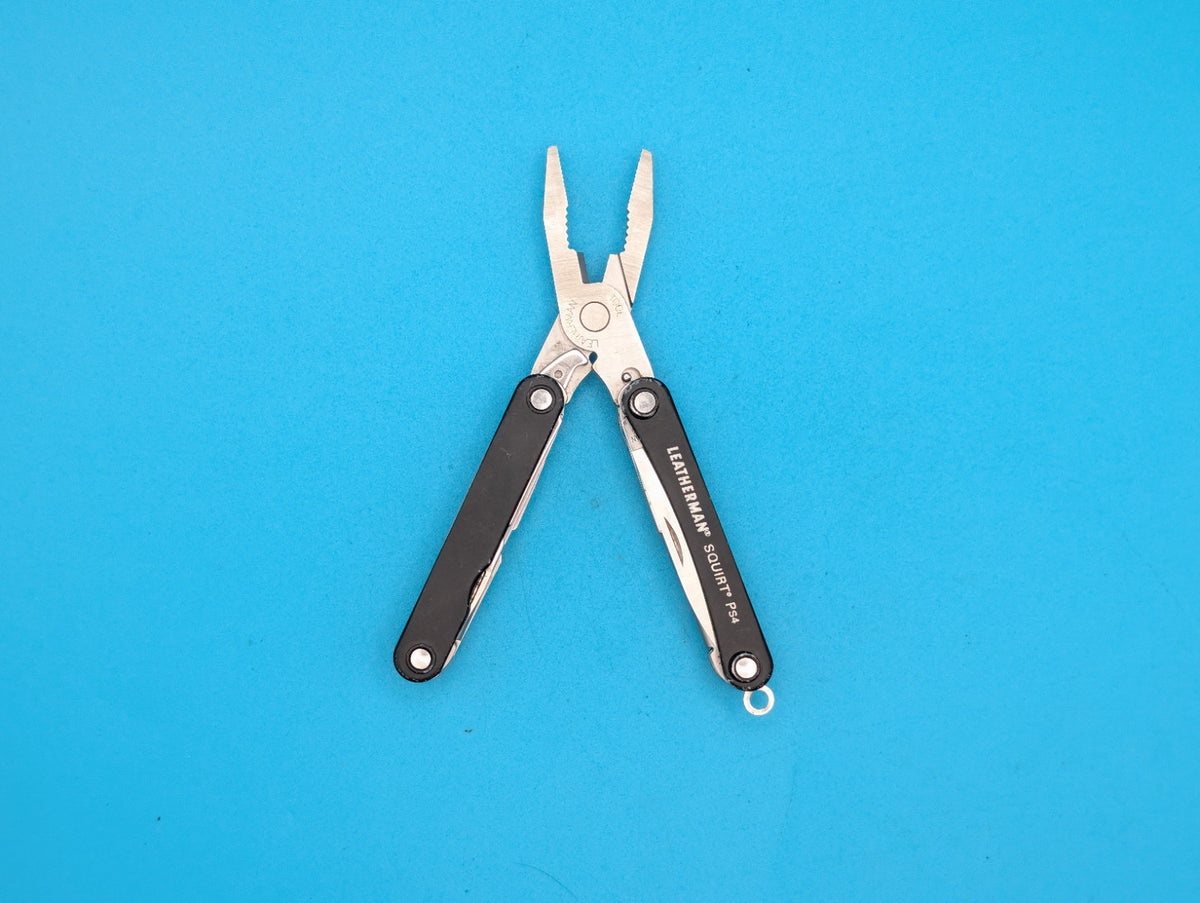 Leatherman SQUIRT PS4 Multi-Tool With Pliers Scissors Knife BLACK!