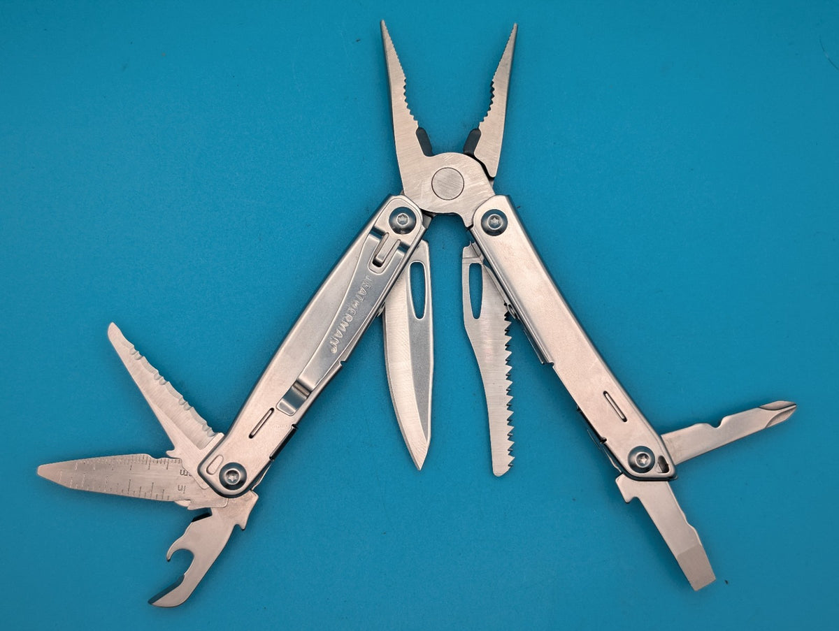 Leatherman Sidekick Multi-Tool, Knife, Pliers, Saw, Stainless!