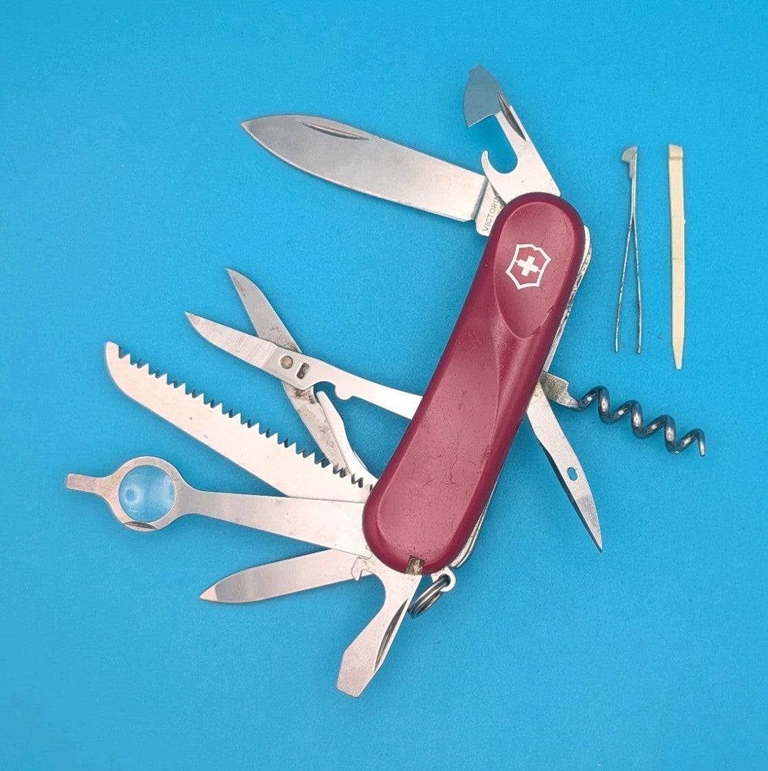 Victorinox Delemont Evo 23 Swiss Army Knife Multi Tool!