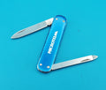 Victorinox 74MM Escort Smooth Blue Alox Swiss Army Knife Multi Tool!