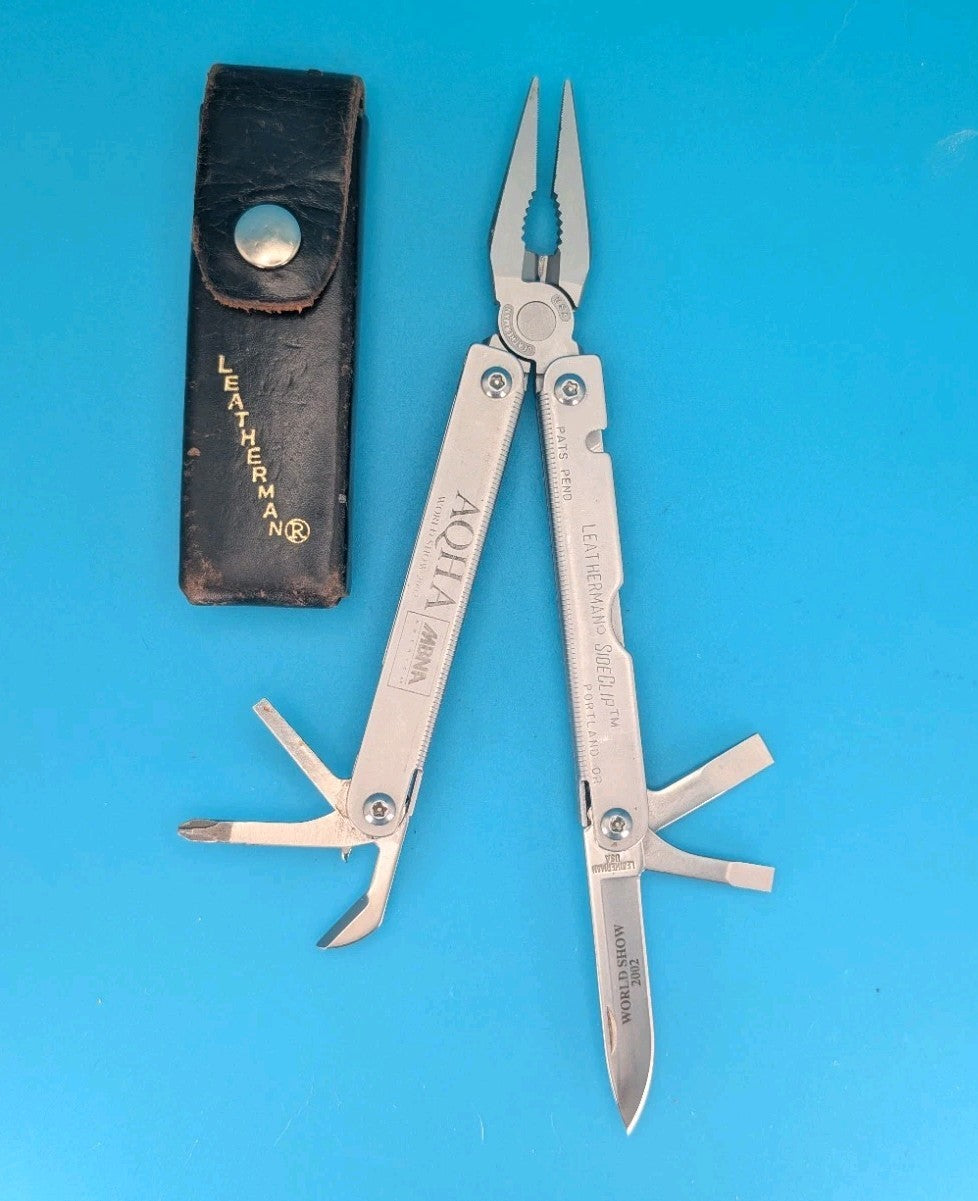 Leatherman SideClip Multi-Tool! With Sheath! 03/98 DATE STAMP! RARE!