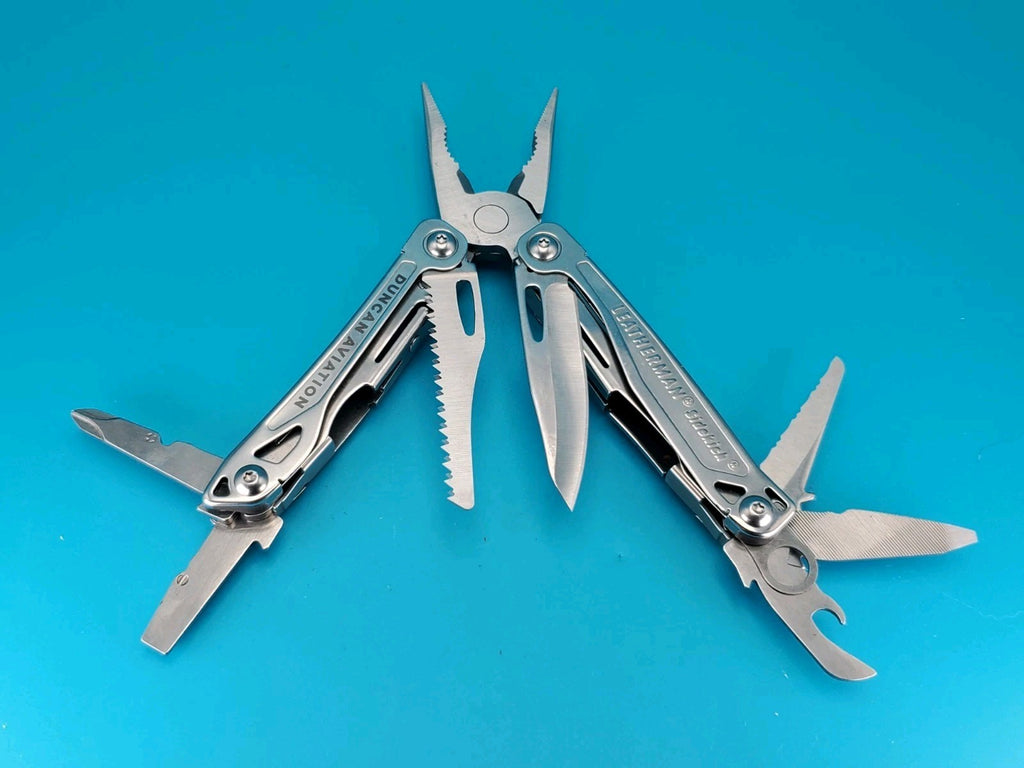 Leatherman Sidekick Multi-Tool, Knife, Pliers, Saw, Stainless! *DUNCAN AVIATION*