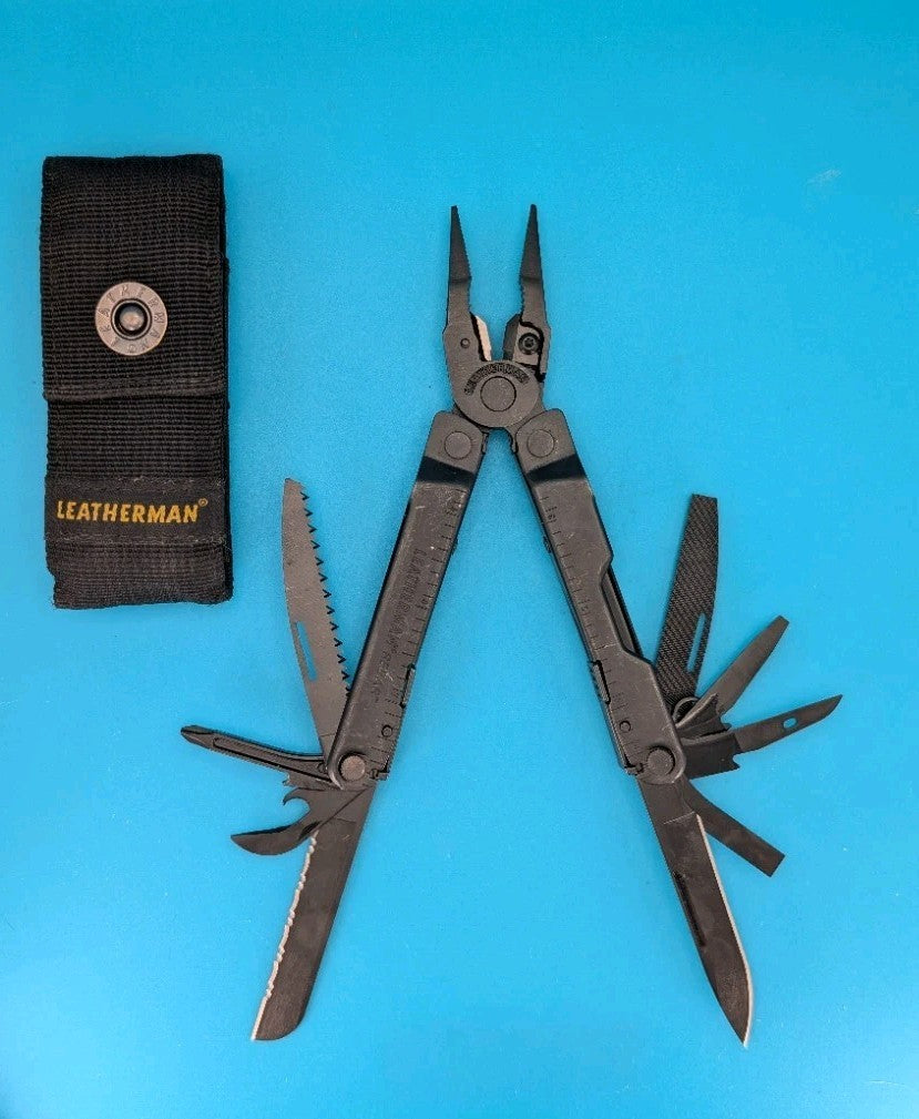 Leatherman Rebar Multi-Tool! BLACK! WITH SHEATH!