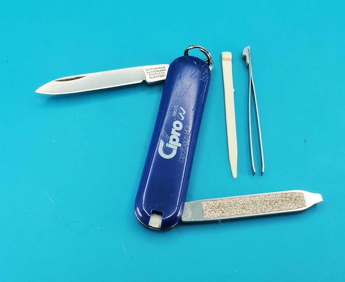 Victorinox Escort Blue Swiss Army Knife Multi Tool!