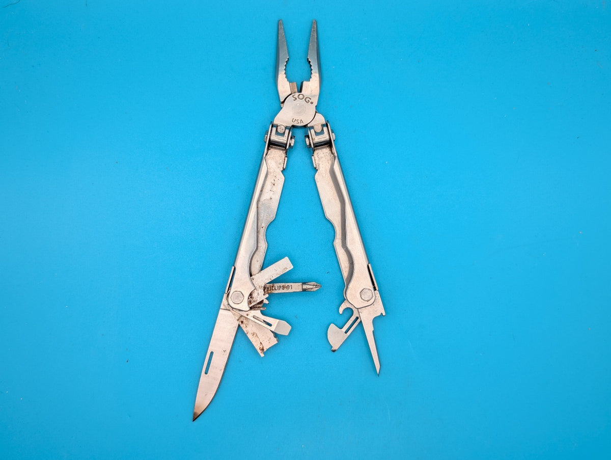 Vintage SOG Paratool Multi-Tool USA Knife Pliers