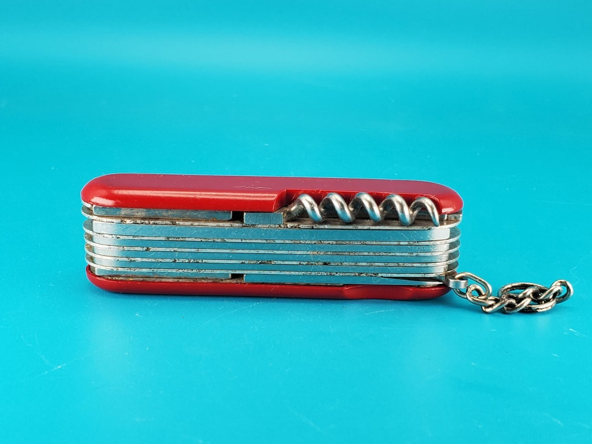 Wenger Seafarer Red Swiss Army Knife Multi Tool! 85mm