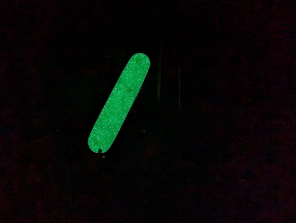 Victorinox Spartan Lite Plus Firefly Green Glow Swiss Army Knife Multi Tool!