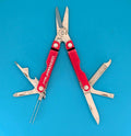 Leatherman Micra Multi-Tool, Knife, Scissors, Key Ring, Red! *PAT MOM*