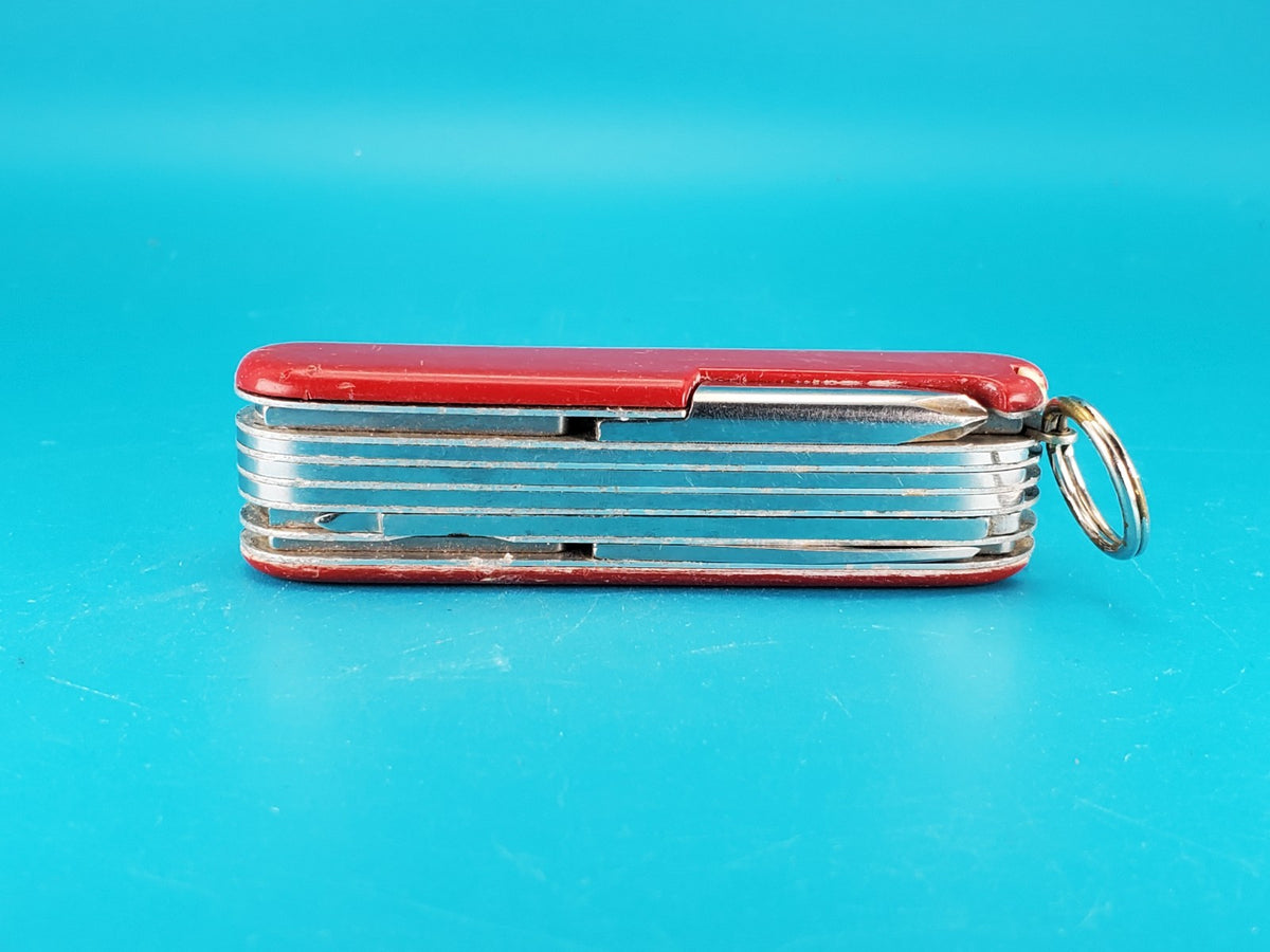 VTG Victoria Victorinox Original Craftsman Swiss Army Knife! W/Long Nail File!