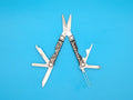 Leatherman Micra Multi-Tool, Knife, Scissors, Key Ring, Custom Pattern!