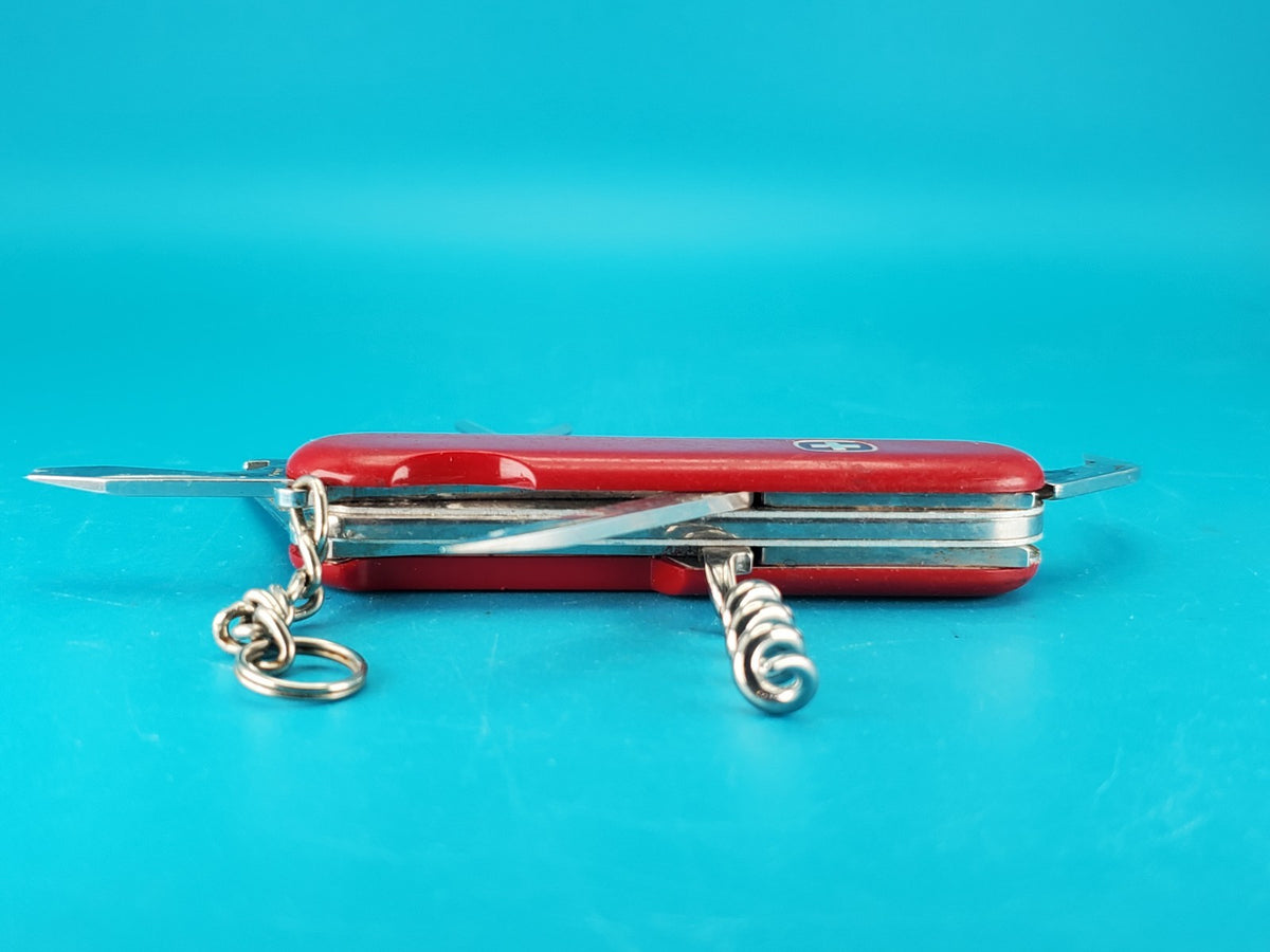 Wenger Traveler Red Swiss Army Knife Multi Tool!
