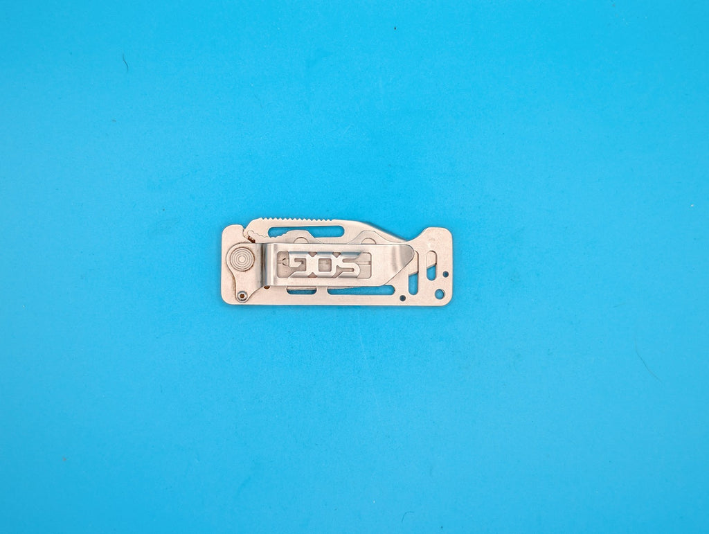 SOG Cash Card Frame Lock Knife Stainless Steel Money Clip!