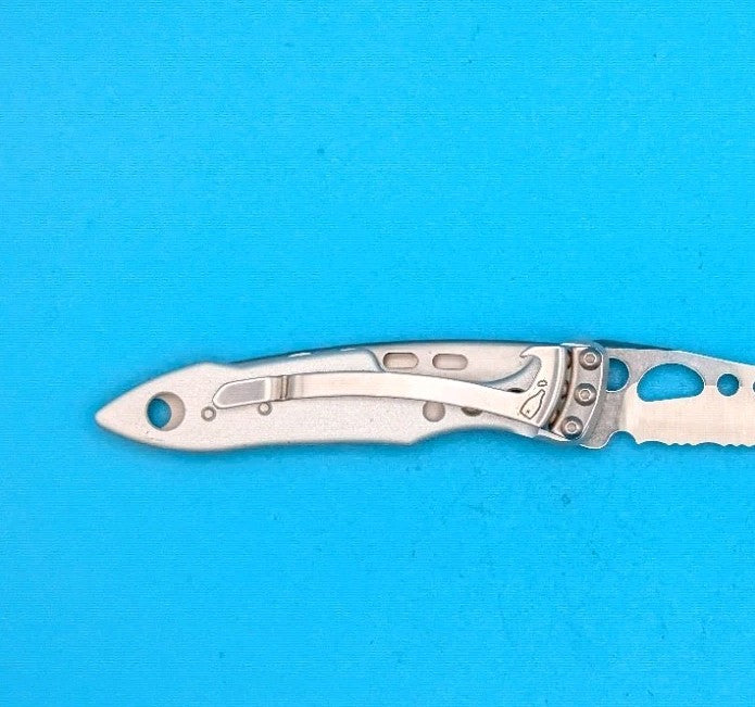 Leatherman Skeletool KBX Pocket Knife w/ Bottle Opener, SILVER!