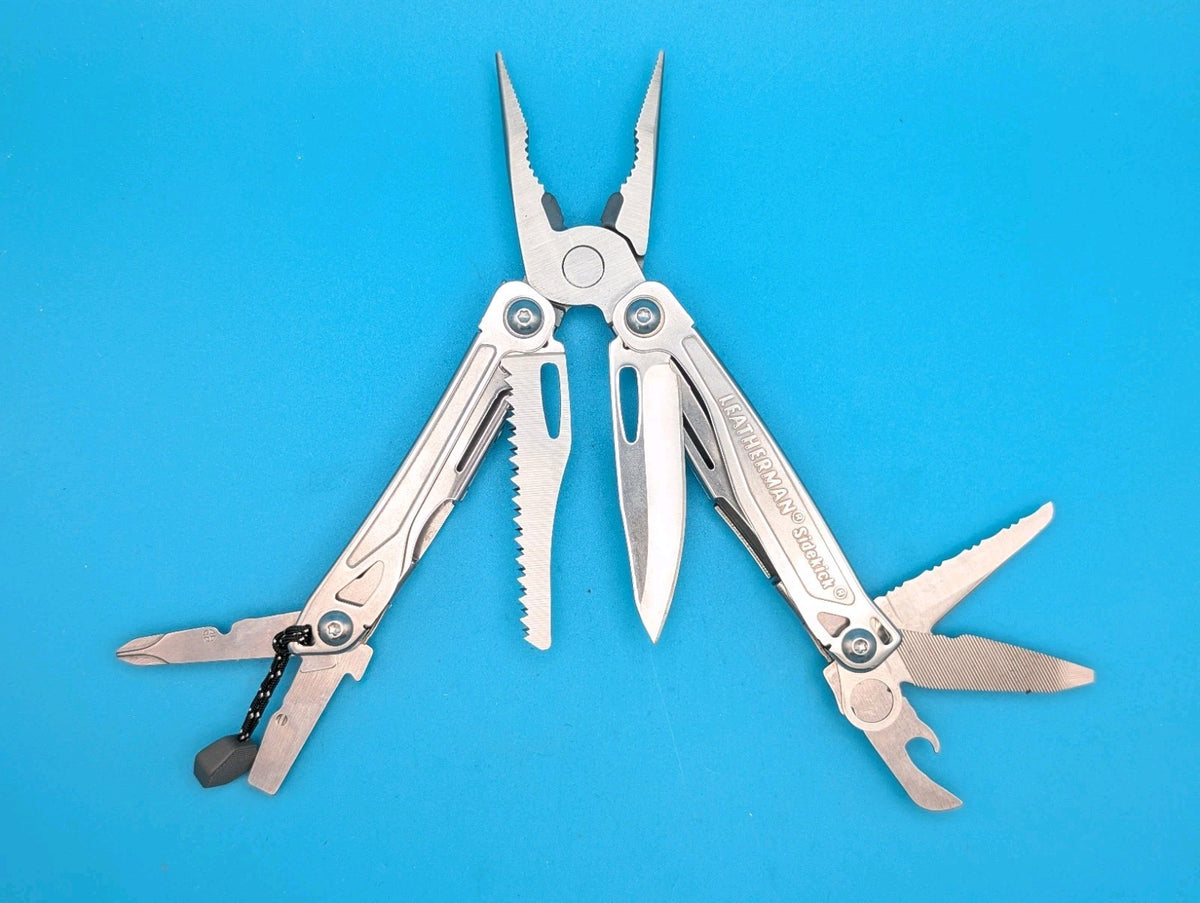 Leatherman Sidekick Multi-Tool, Knife, Pliers, Saw, Stainless! With Sheath!