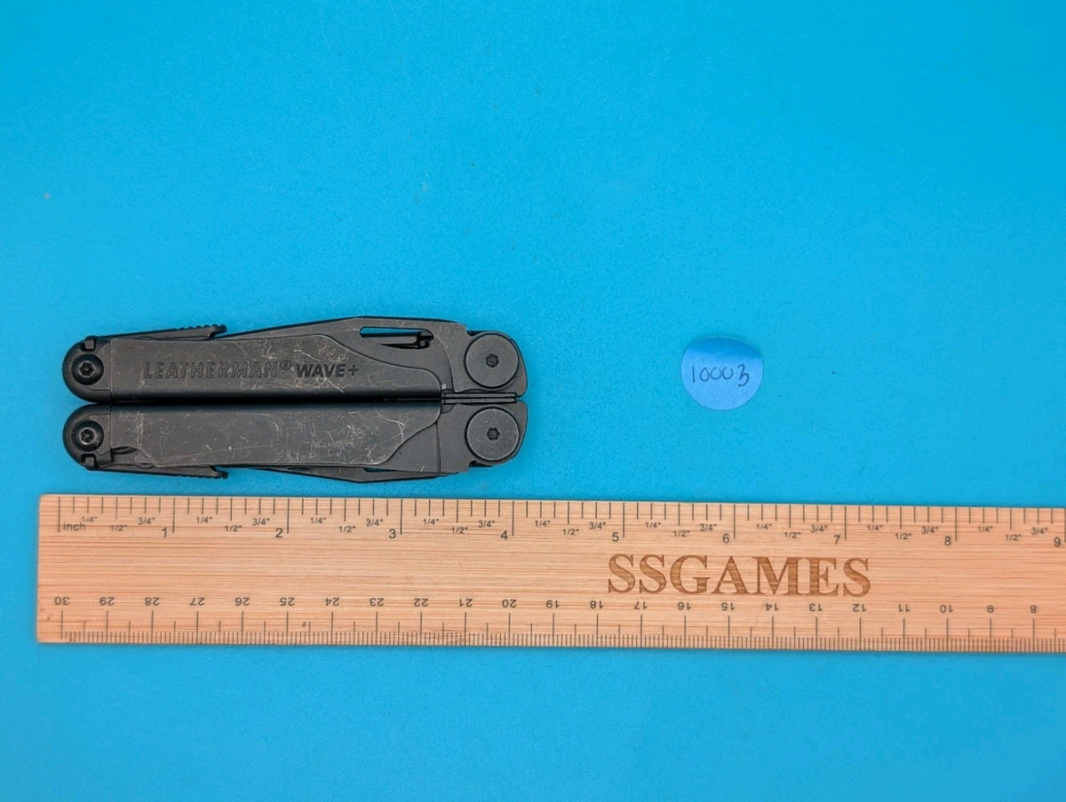 Leatherman Wave Plus + Multi-Tool! FAST SHIPPING! BLACK OXIDE!