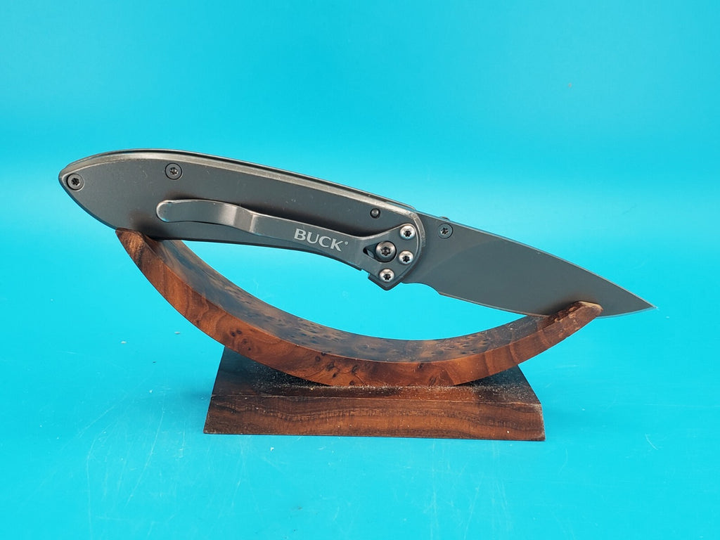 Buck Knives 327 Nobleman-Stainless Folding Pocket Knife!