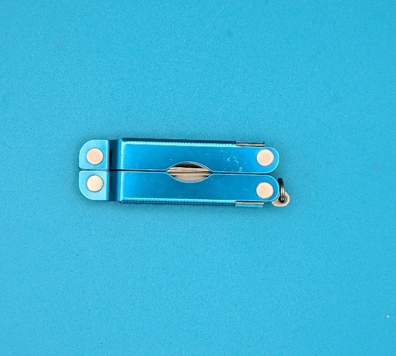 Leatherman Micra Multi-Tool, Knife, Scissors, Key Ring, Blue! *GOOGLE CLOUD*