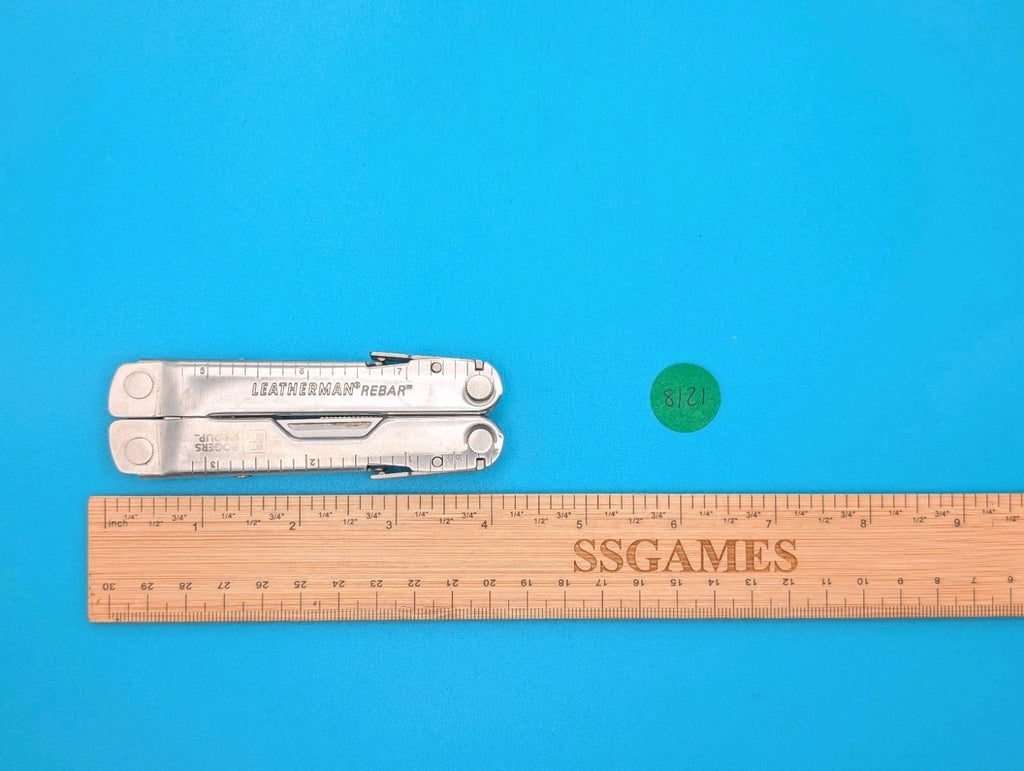 Leatherman Rebar Multi-Tool, Stainless with Sheath, Rogers Group