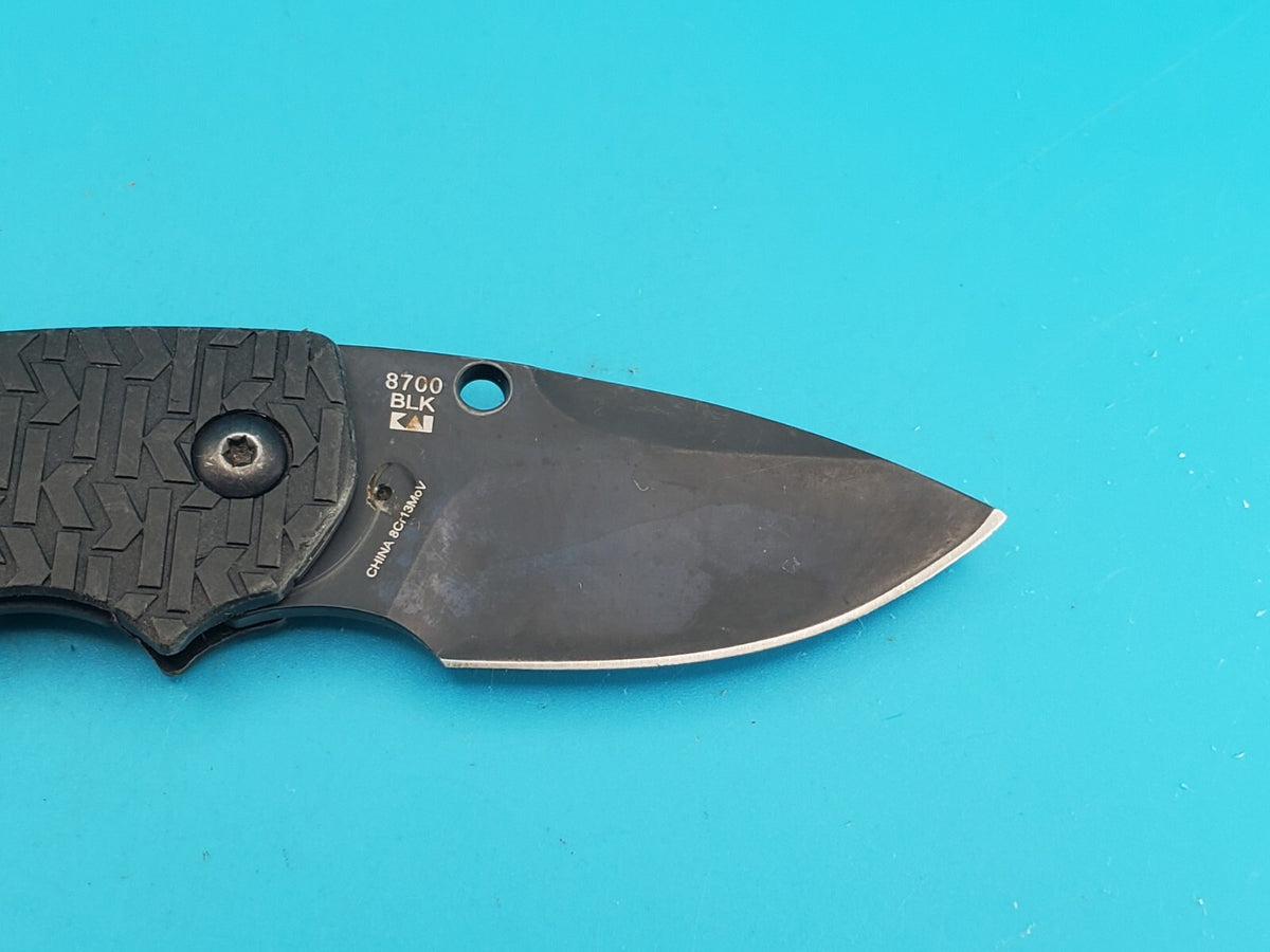 Kershaw 8700BLK Shuffle Linerlock Black Folding Knife Pocket Folder!