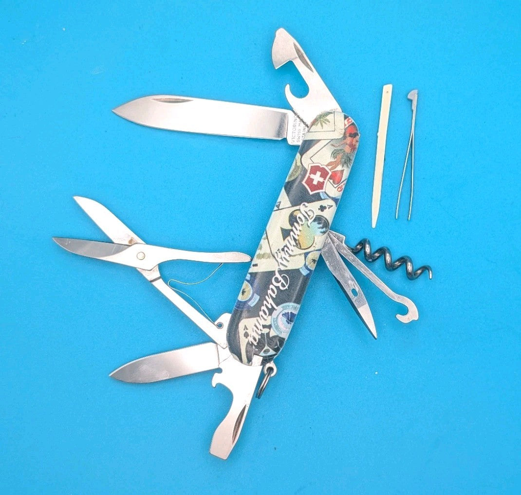Victorinox Climber Limited Edition TOMMY BAHAMA Swiss Army Knife Multi Tool!