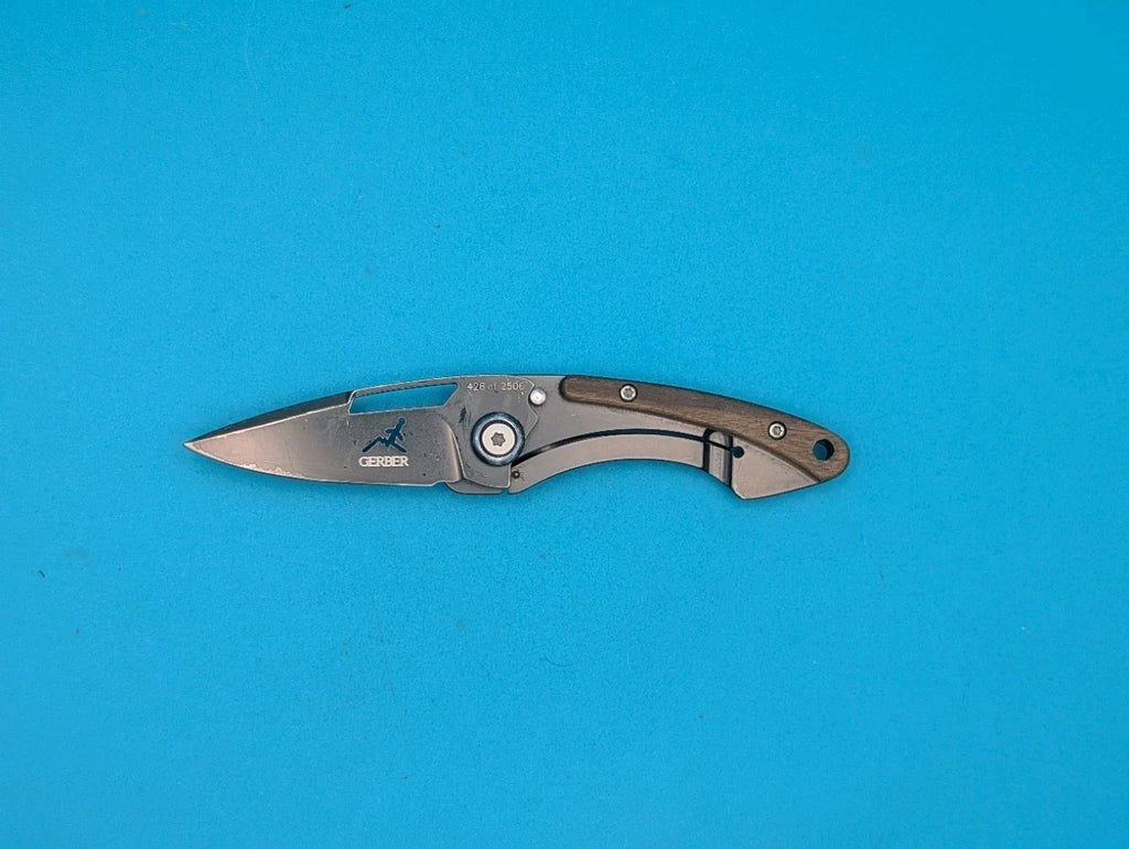 Vintage Gerber Trendy Money Clip Folding Knife Italy Limited Edition 428/2500