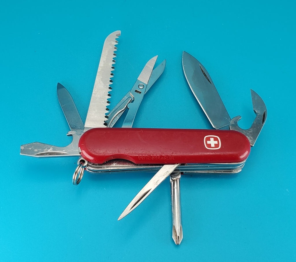 Wenger Handyman Red Swiss Army Knife Multi Tool!
