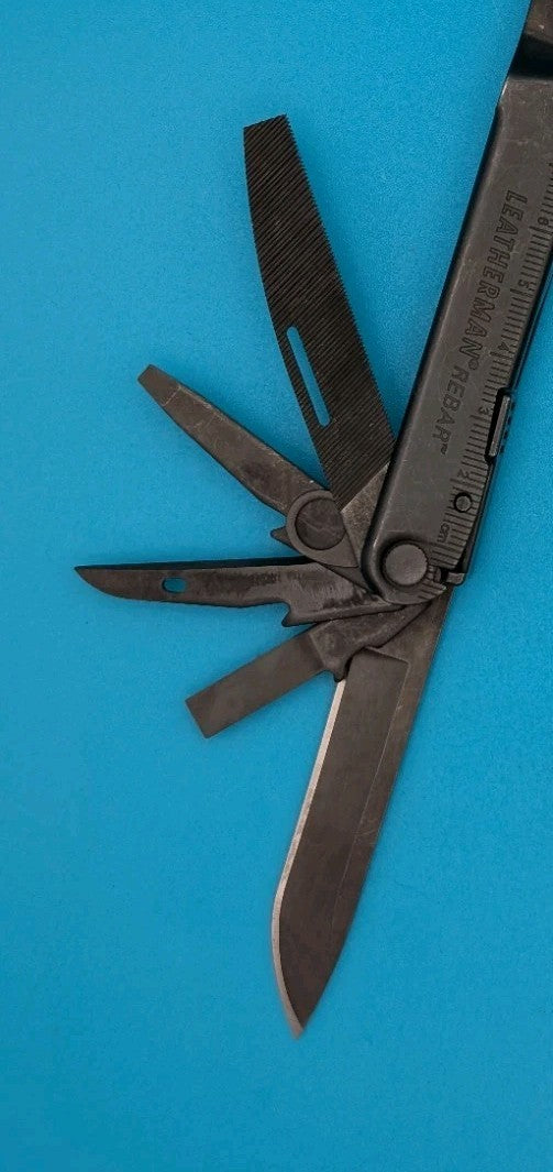 Leatherman Rebar Multi-Tool! Free Shipping! BLACK OXIDE!