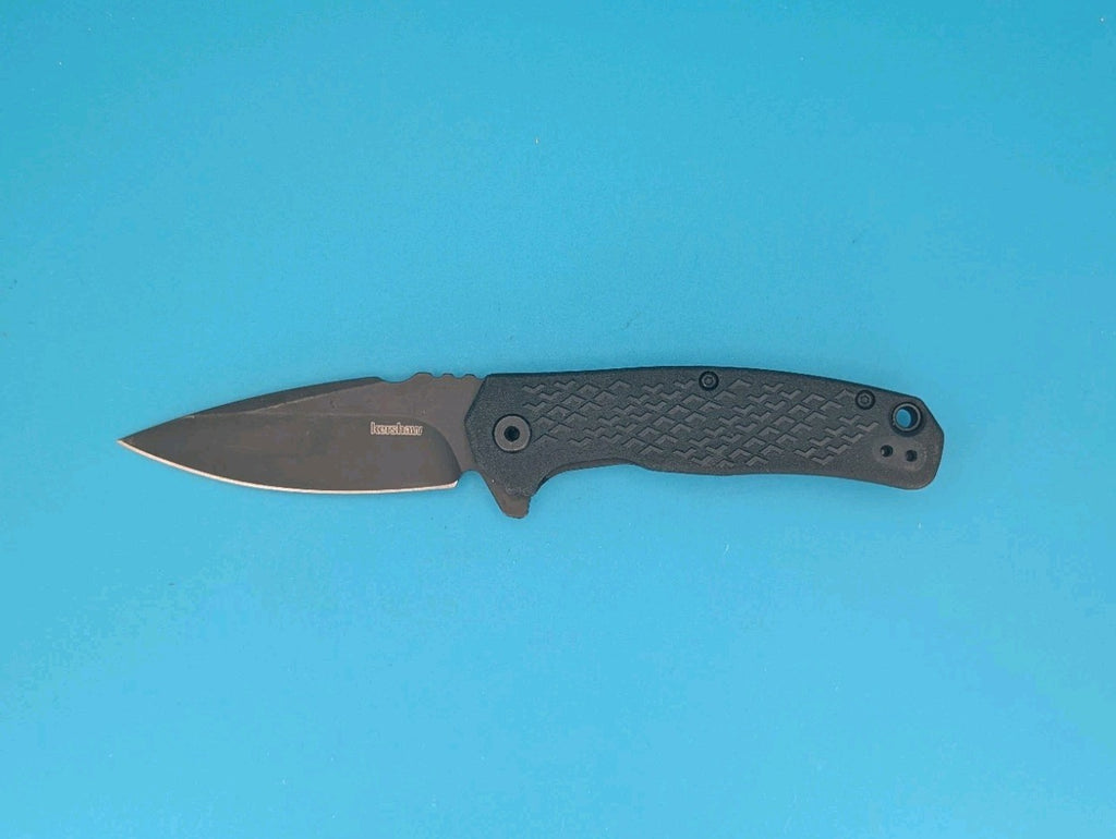 Kershaw Knives Conduit Liner Lock 1407 Black GFN Stainless Pocket Knife!