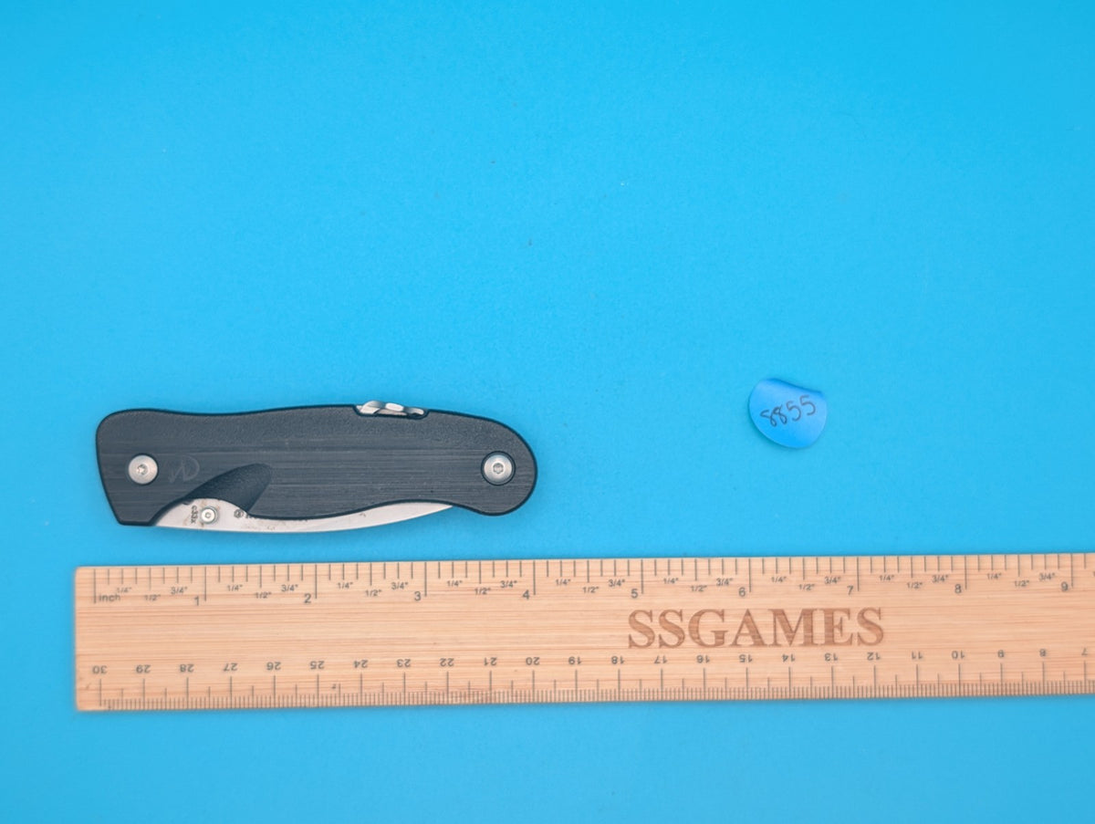 Leatherman Crater C33X Combo Edge Pocket Knife! Black!