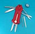 Victorinox Golf Tool Swiss Army Knife! Red Translucent! *GOLDENSTATE*