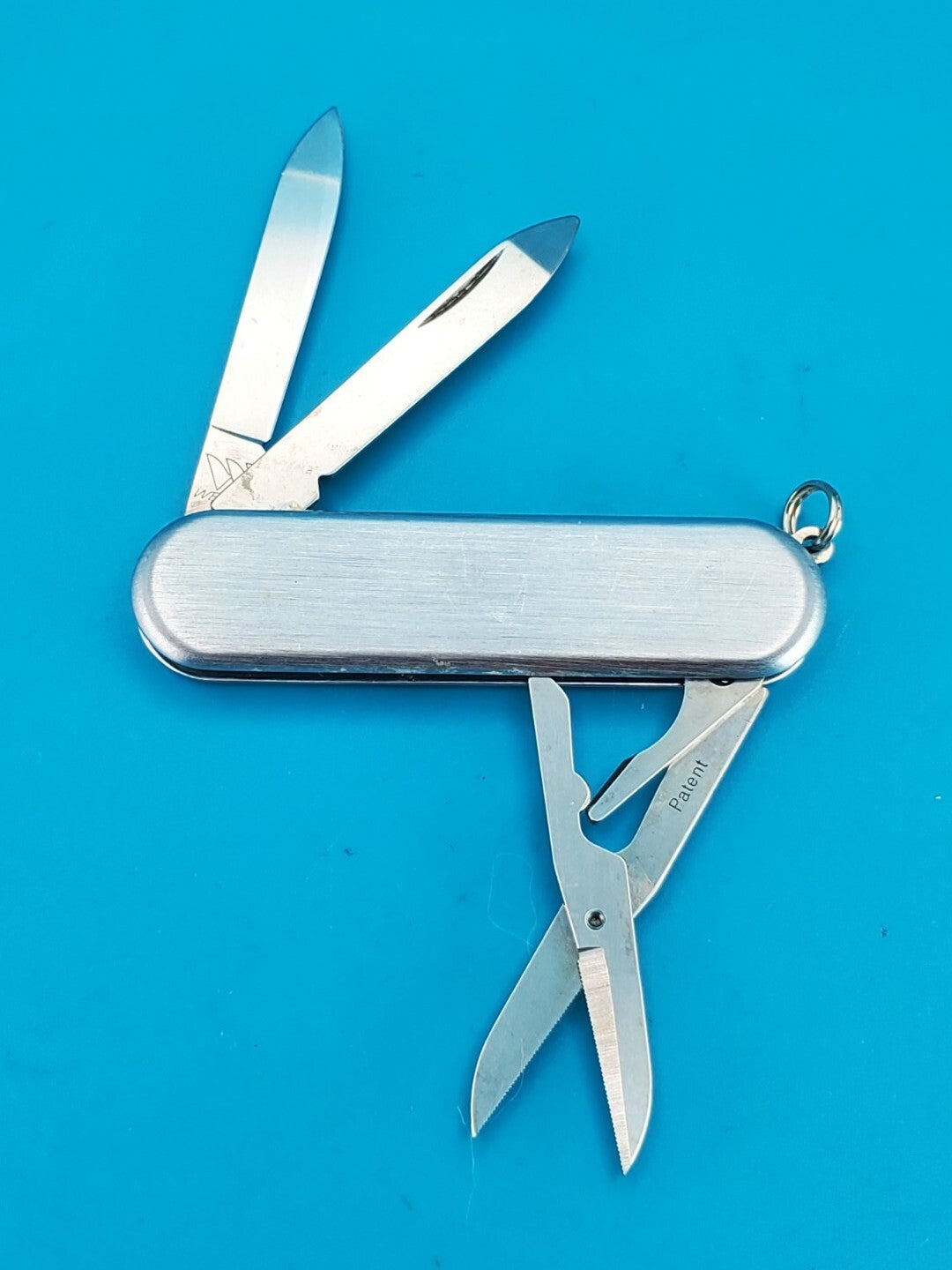 Wenger Metal 51 Stainless Swiss Army Knife! EDDIE BAUER! RARE!