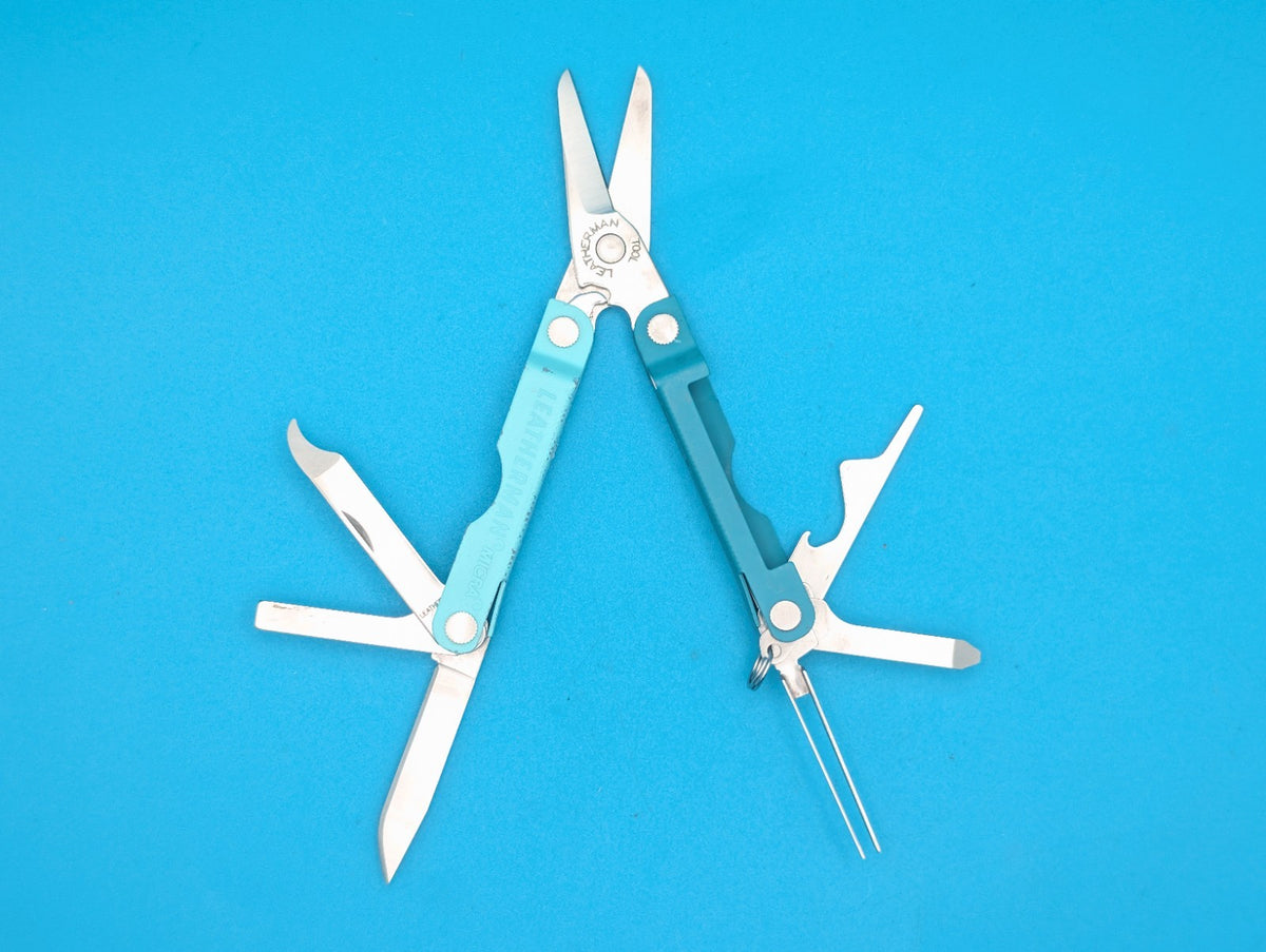 Leatherman Micra Multi-Tool, Knife, Scissors, Key Ring, Parakeet!