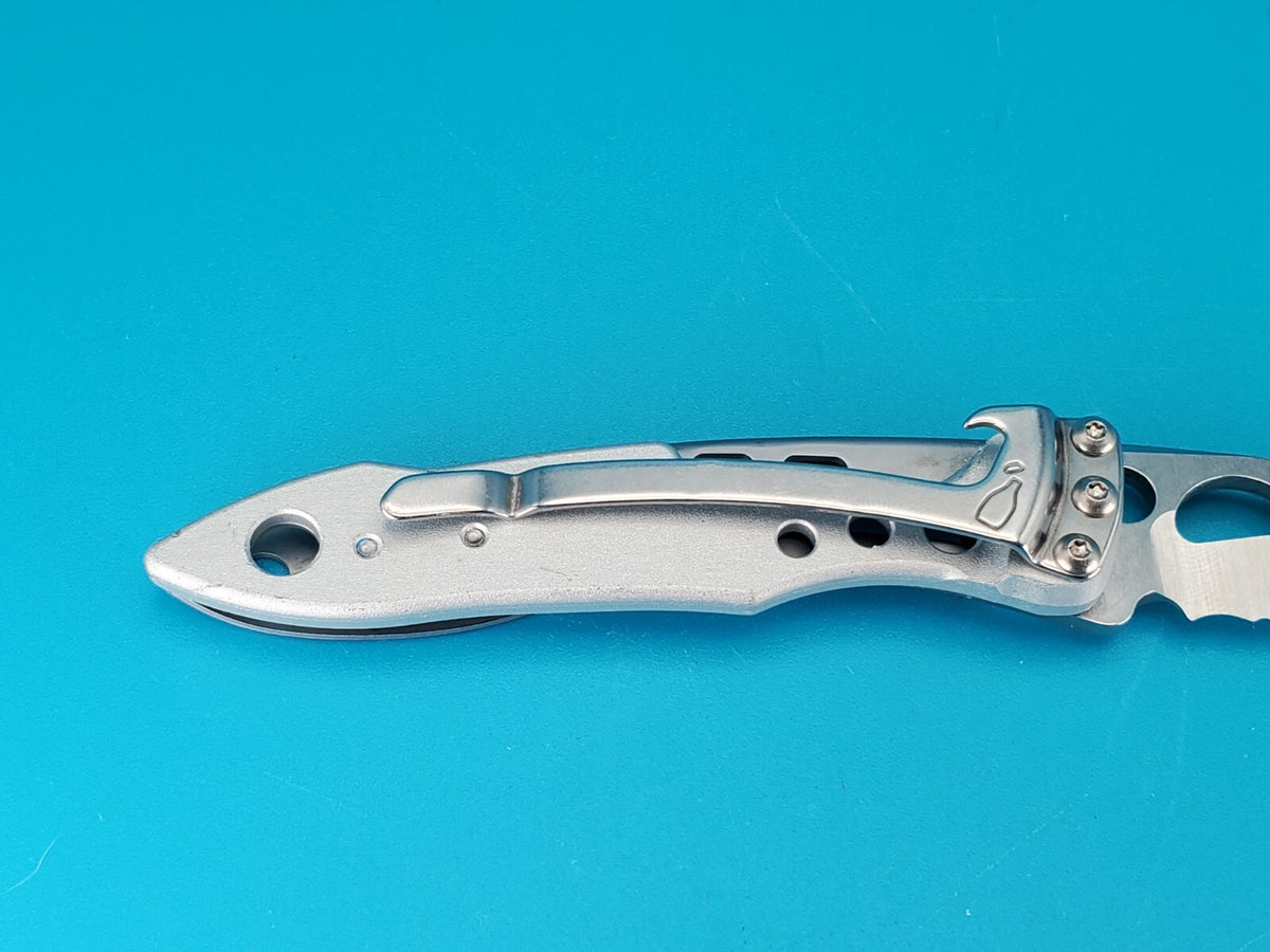 Leatherman Skeletool KBX Pocket Knife w/ Bottle Opener, SILVER!