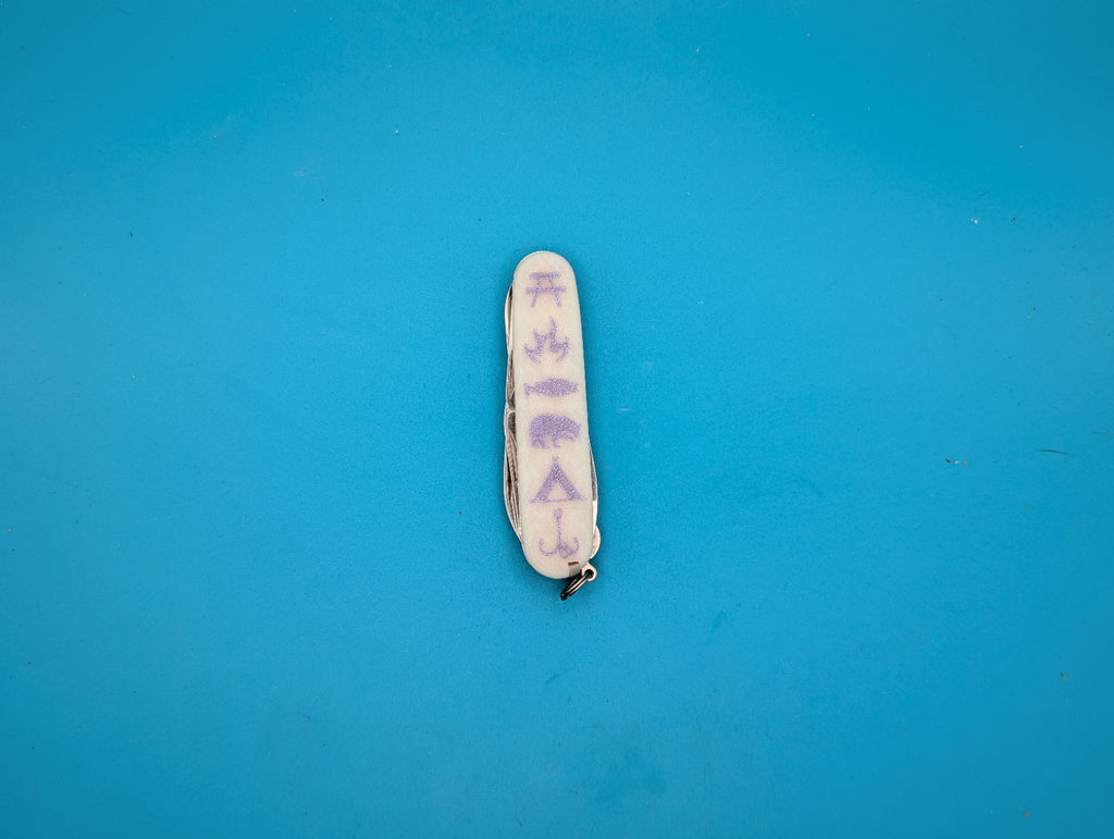 Victorinox Super Tinker Swiss Army Knife! Custom Glow in the Dark!