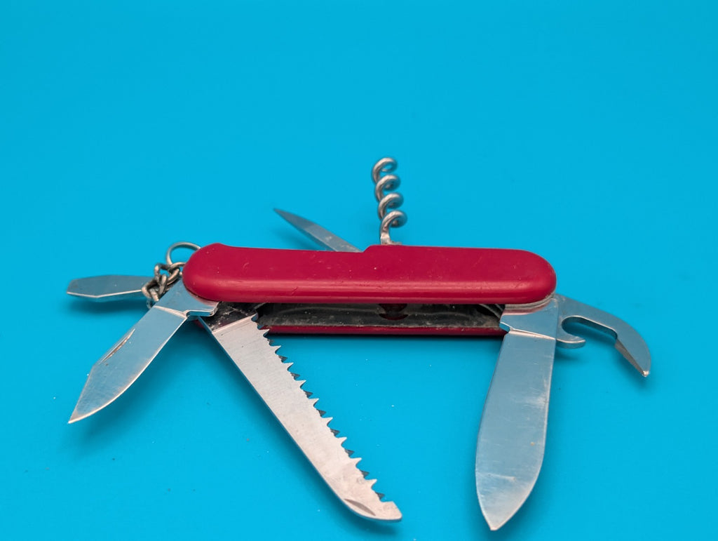 Wenger Backpacker II Swiss Army Knife Multi Tool!