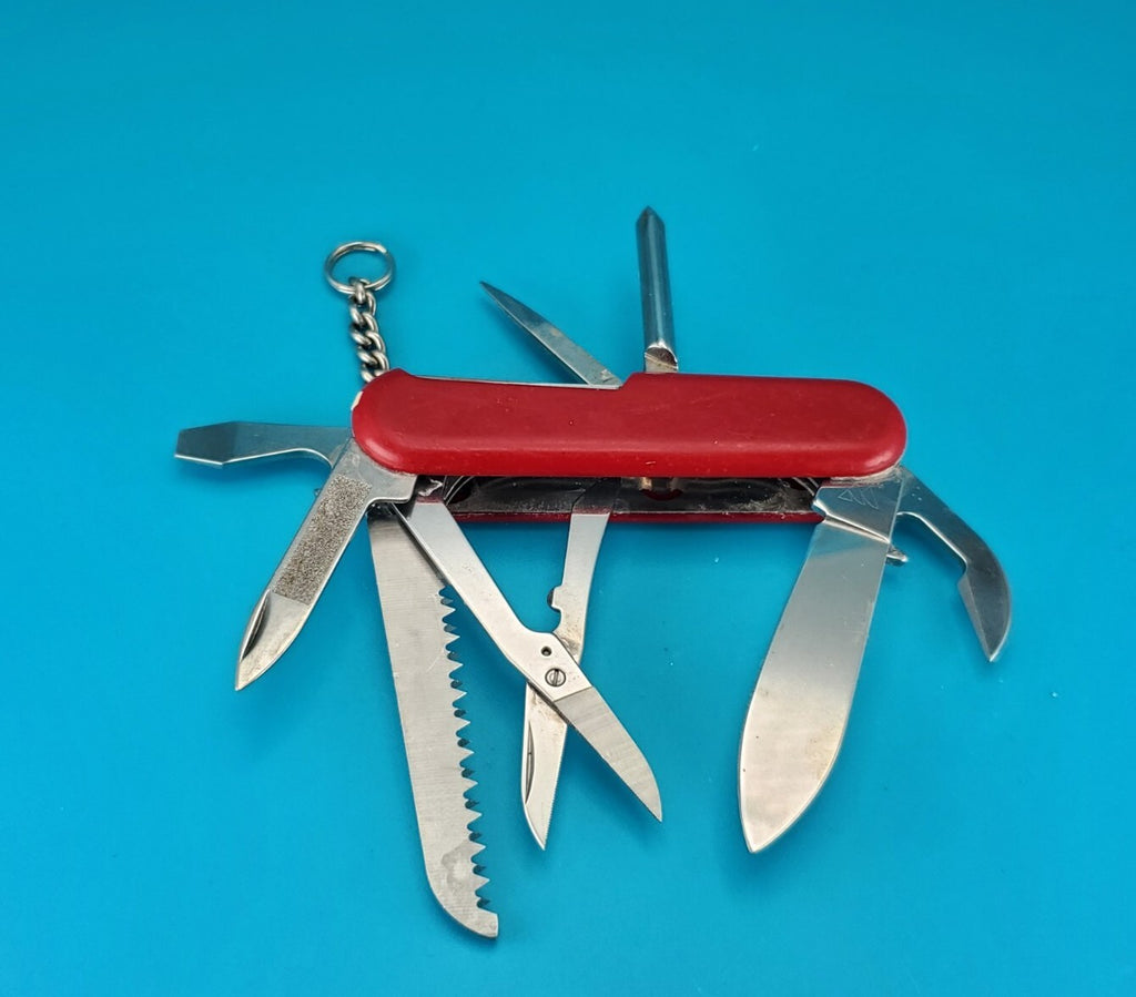 Wenger Handyman Red Swiss Army Knife Multi Tool!