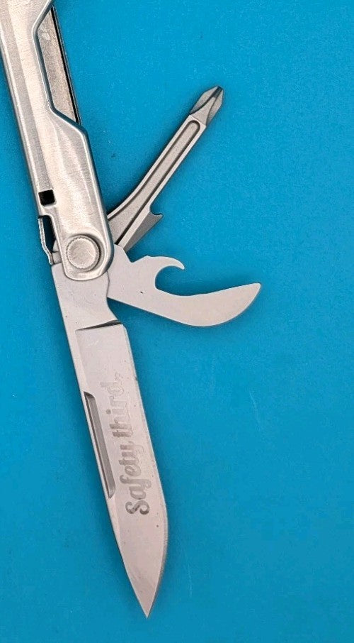 LEATHERMAN Bond Multitool, Stainless Steel Everyday Tool! *SAFETY THIRD*