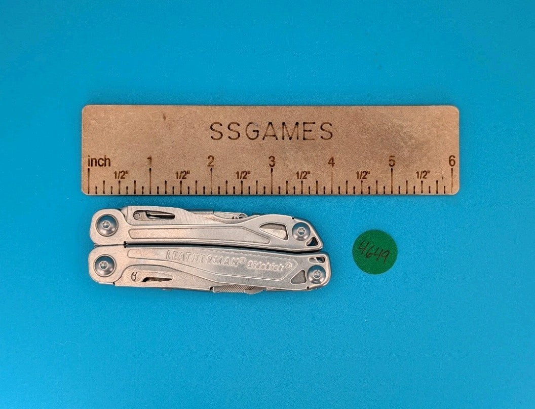 Leatherman Sidekick Multi-Tool, Knife, Pliers, Saw, Stainless! With Sheath!