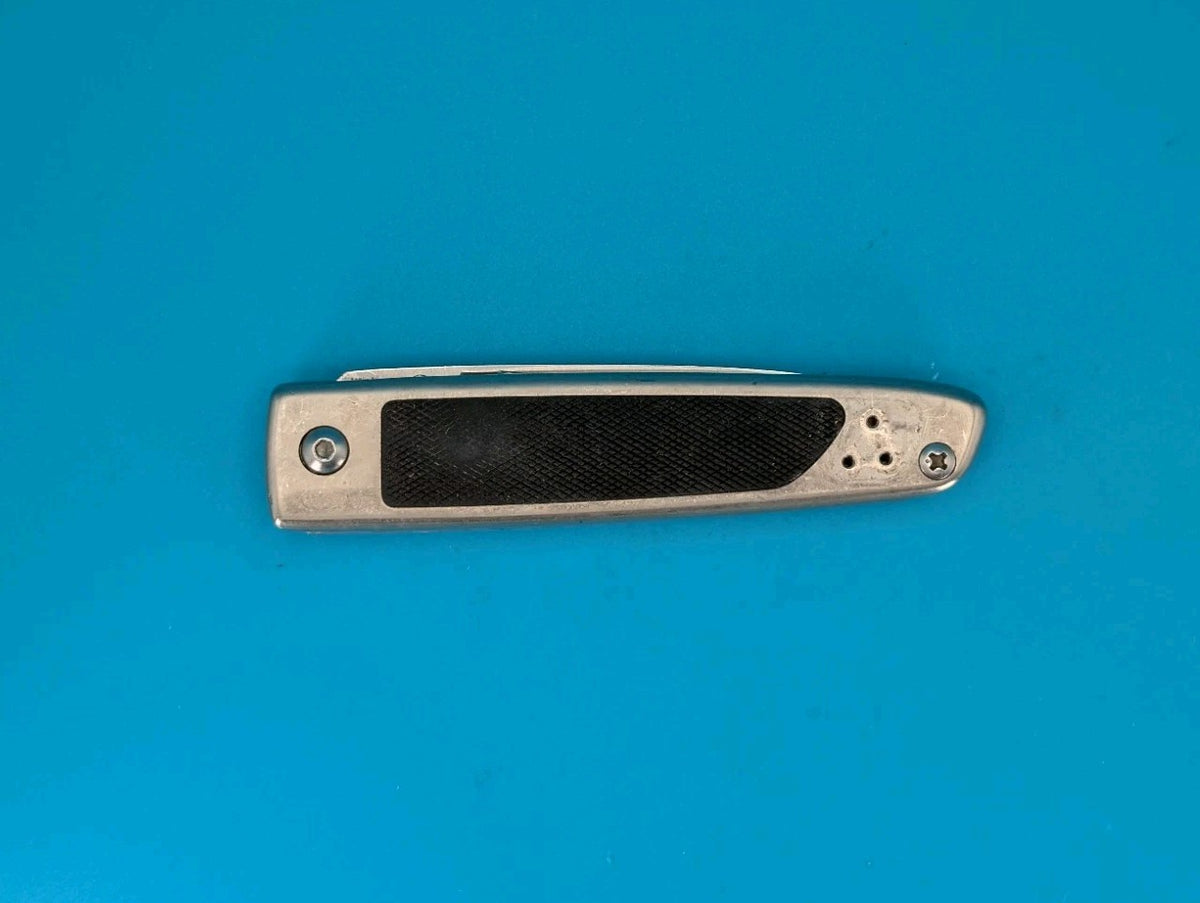 Kershaw 2420ST Liner Action Folding Knife 3.5" Combo Blade, Aluminum Handle