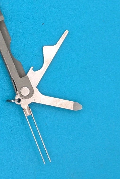 Leatherman Micra Multi-Tool, Knife, Scissors, Key Ring, Spruce!