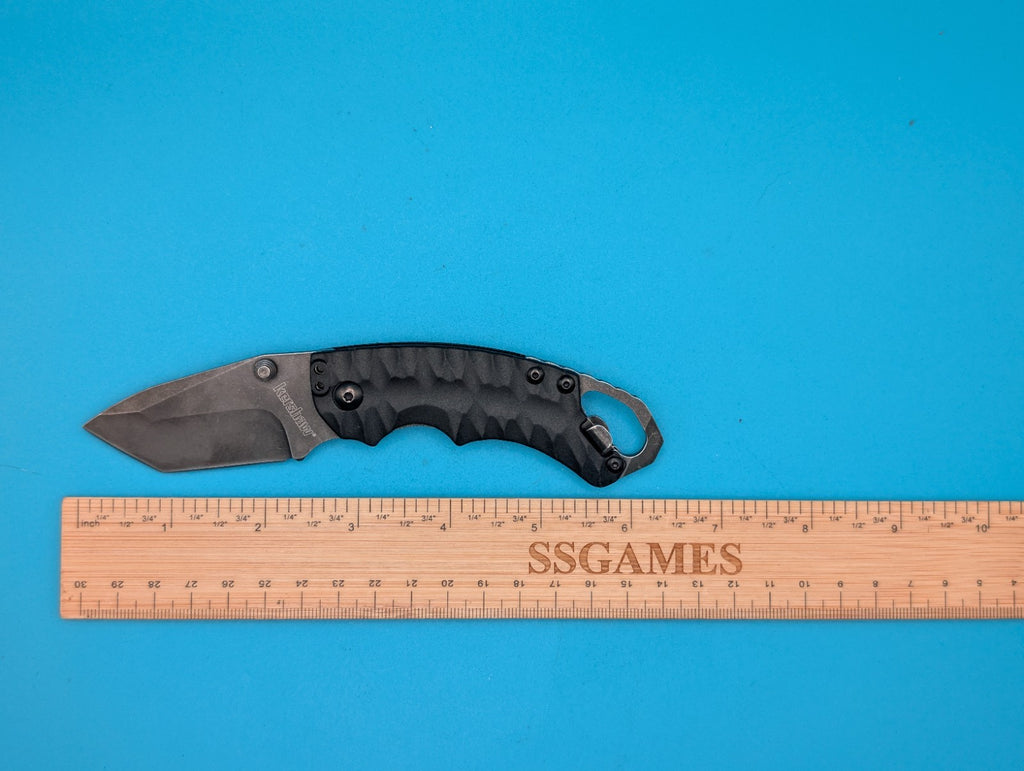 Kershaw 8750TBLKBW Shuffle Linerlock Folding Knife Pocket Folder! Black!