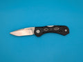 Leatherman K500X Black Lockback Plain Edge Folding Pocket Knife! RARE!