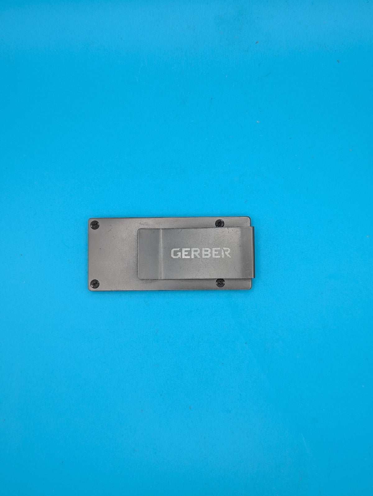 Gerber GDC Money Clip Knife Finger Loop EDC Credit Card Holder G10