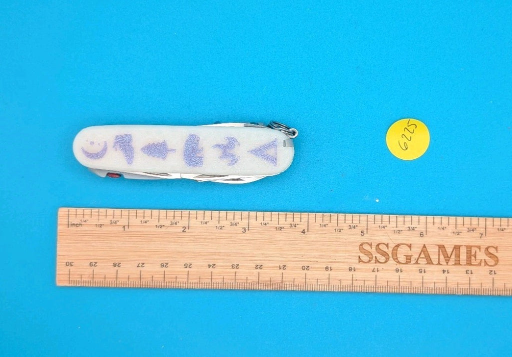 Custom Victorinox Spartan Lite Swiss Army Knife Multi Tool! Glow in the Dark!