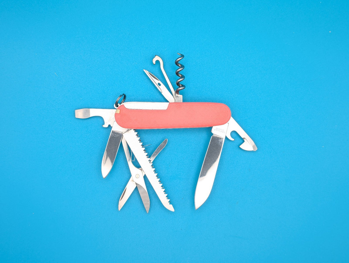 Custom Victorinox Huntsman Glow in the Dark Swiss Army Knife Multi Tool!