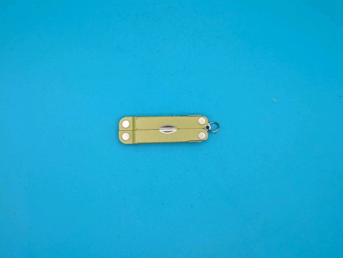 Leatherman Micra Multi-Tool, Knife, Scissors, Key Ring, Lime Green!