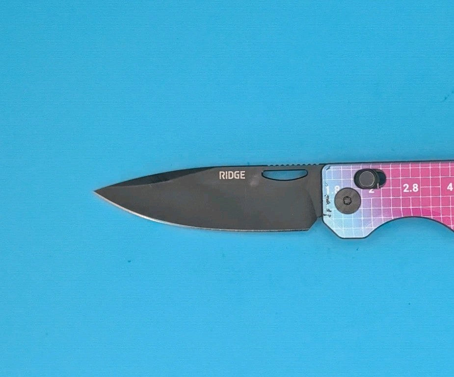 Ridge Knife Everyday Folder 14C28N Plain Edge Axis Lock Folding Pocket Knife!
