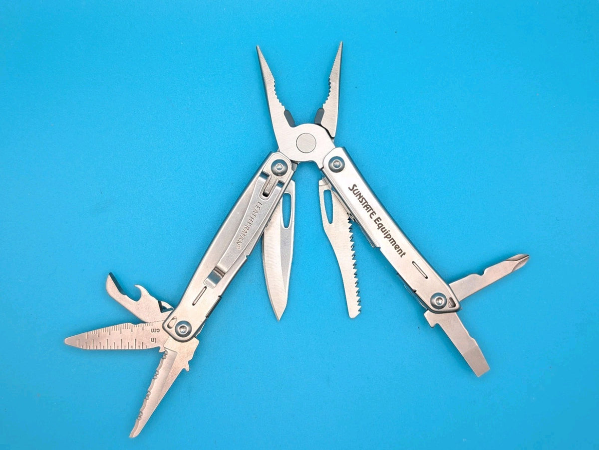 Leatherman Sidekick Multi-Tool, Knife, Pliers, Saw, Stainless! With Sheath!